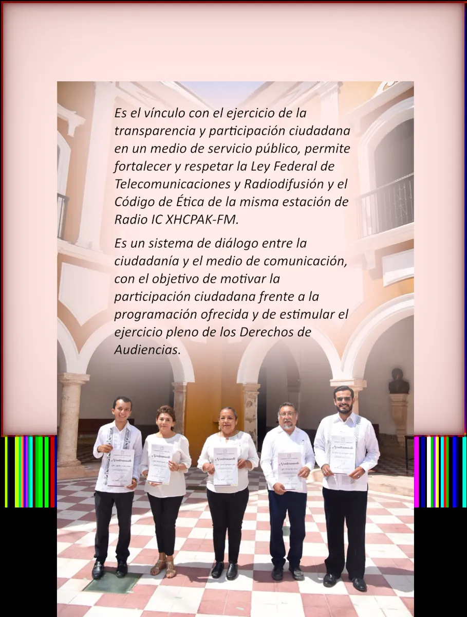 Toma de protesta del Consejo Ciudadano de Radio IC